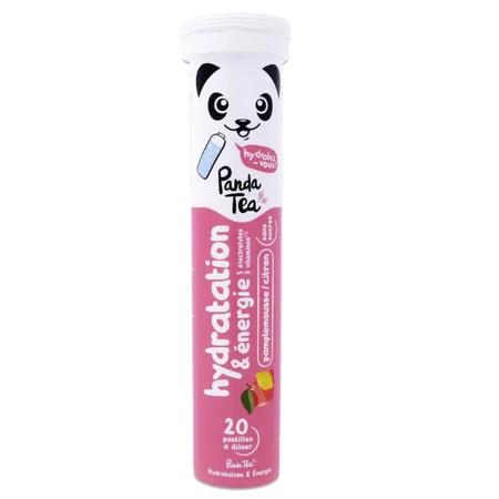 PANDA TEA HYDRATATIE & ENERGIE GRAPEFRUIT-CITROEN 20 TABLETTEN