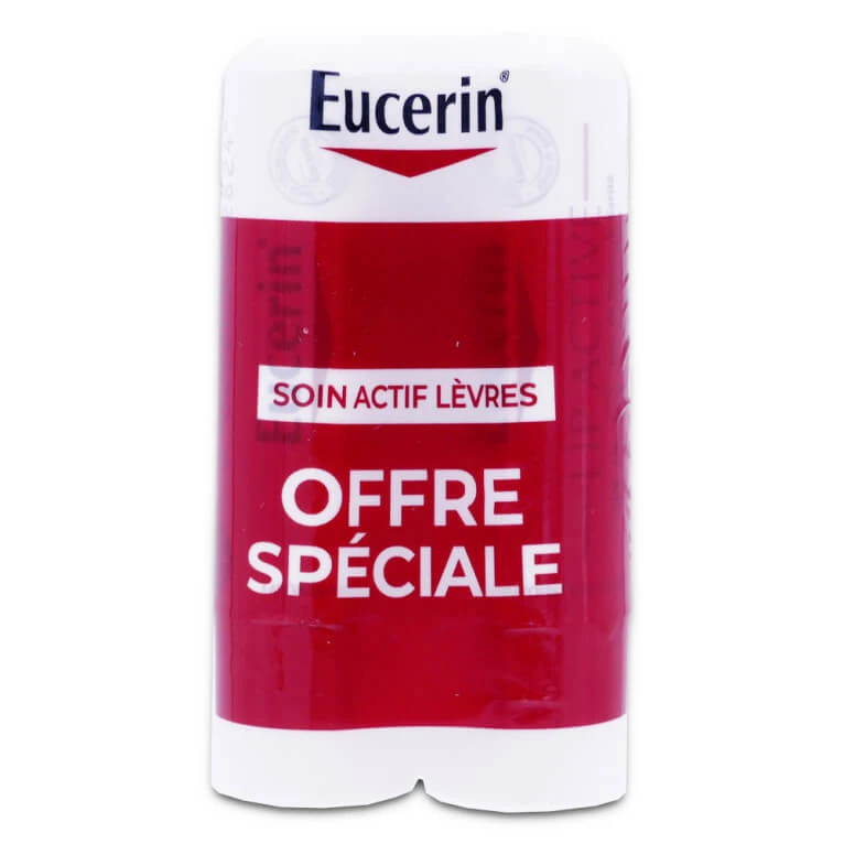 EUCERIN ACTIVE LIP CARE, 2ER-PACK À 4,8 G