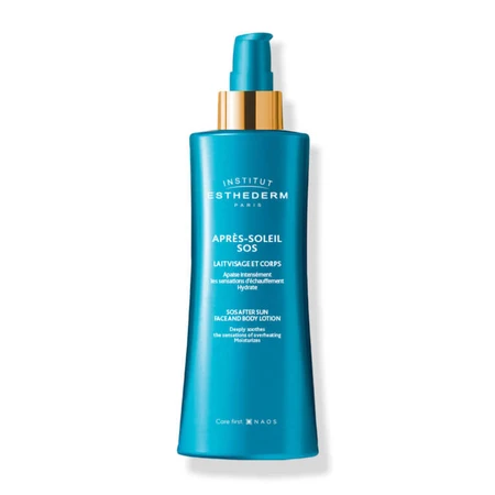 ESTHEDERM SOS LAPTE DUPĂ EXPUNERE LA SOARE PENTRU FAȚĂ ȘI CORP 200 ML
