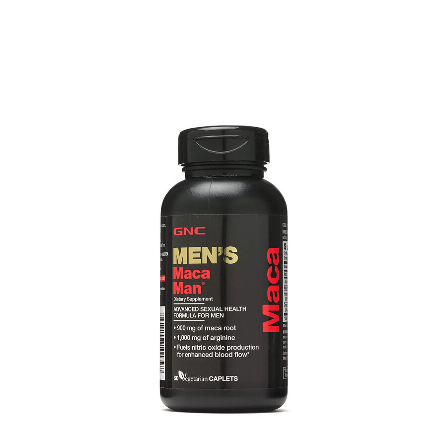 Gnc Men's Maca Man, Formel für Männer, 60 Tb