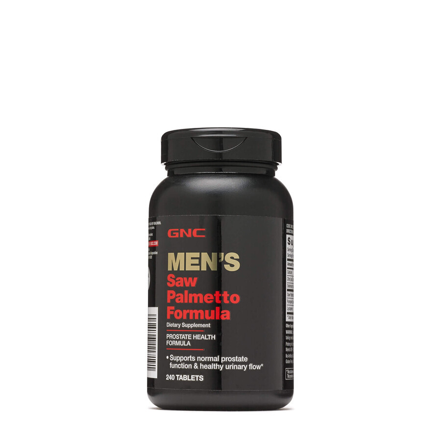 Gnc Men's Saw Palmetto Formula, Extract Din Palmier Pitic,  240 Tb