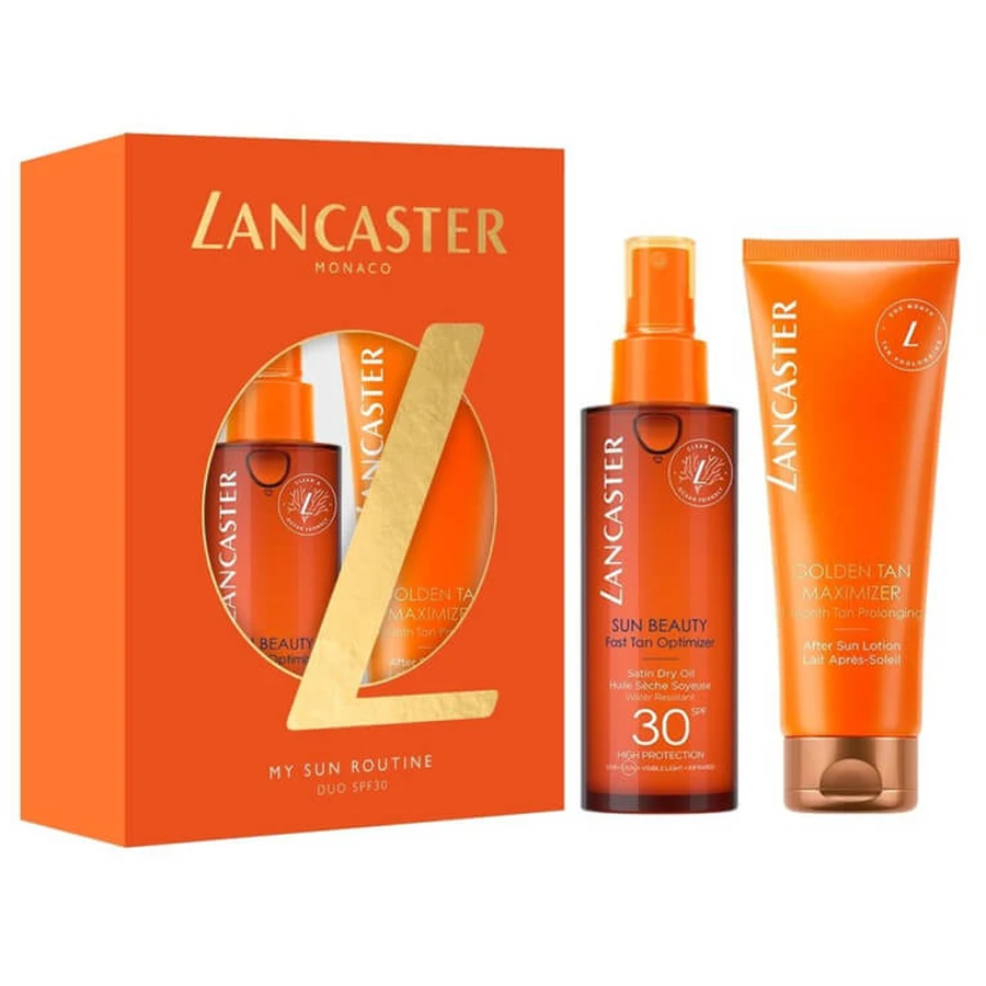 LANCASTER MY SUN ROUTINE ULEI SEC SPF30 150 ml + LOȚIUNE AFTER SUN 125 ml