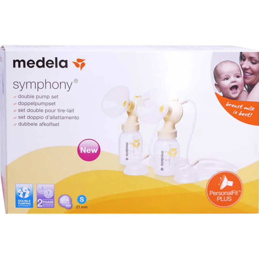 SET DI TIRALATTE DOPPIO MEDELA SYMPHONY