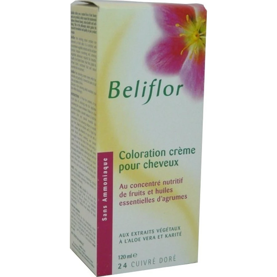 BELIFLOR CREMĂ DE Vopsire 24 CUPRU AURIU 120 ML