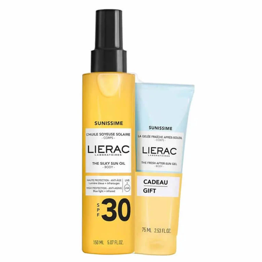 LIERAC SUNISSIME ULEI SPF30 + GEL DUPĂ EXPUNERE LA SOARE