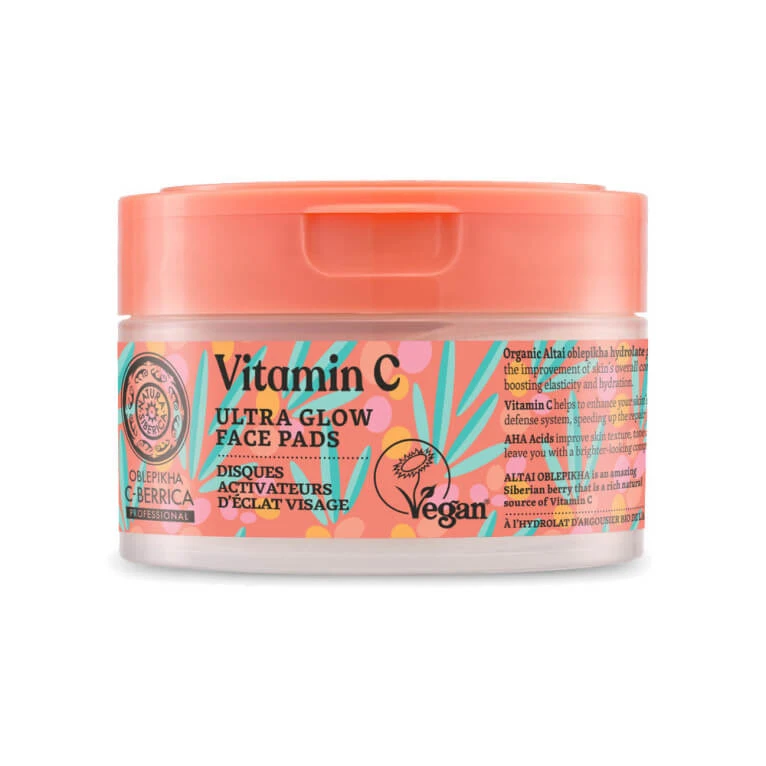 C-BERRICA RADIANCE-BOOSTING PADS, 20 PADS
