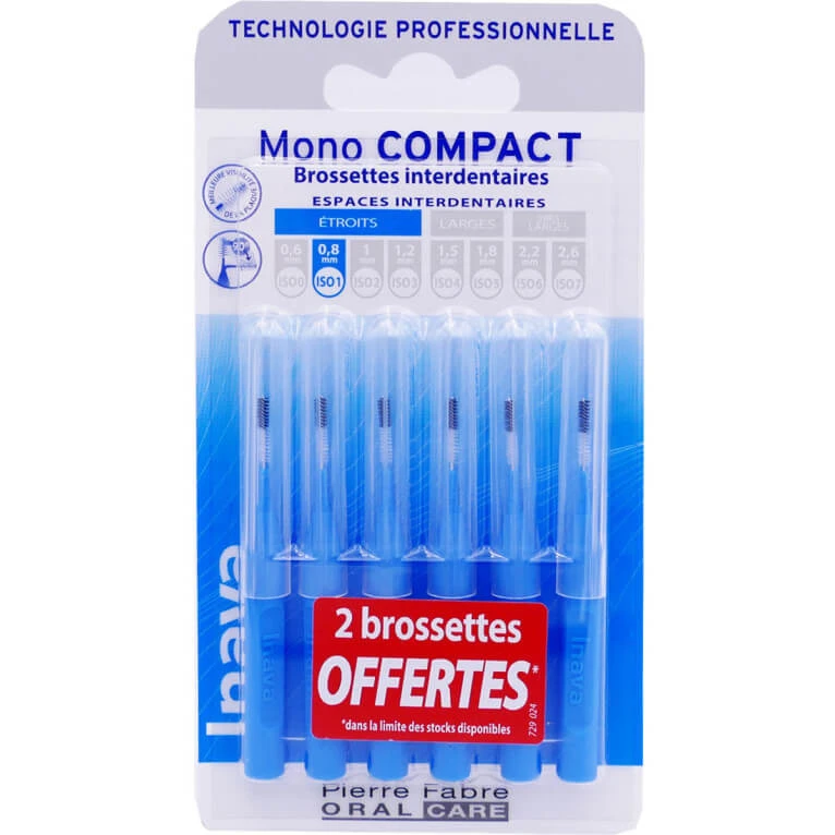 INAVA MONO COMPACT SCHMALE ZWISCHENBÜRSTEN