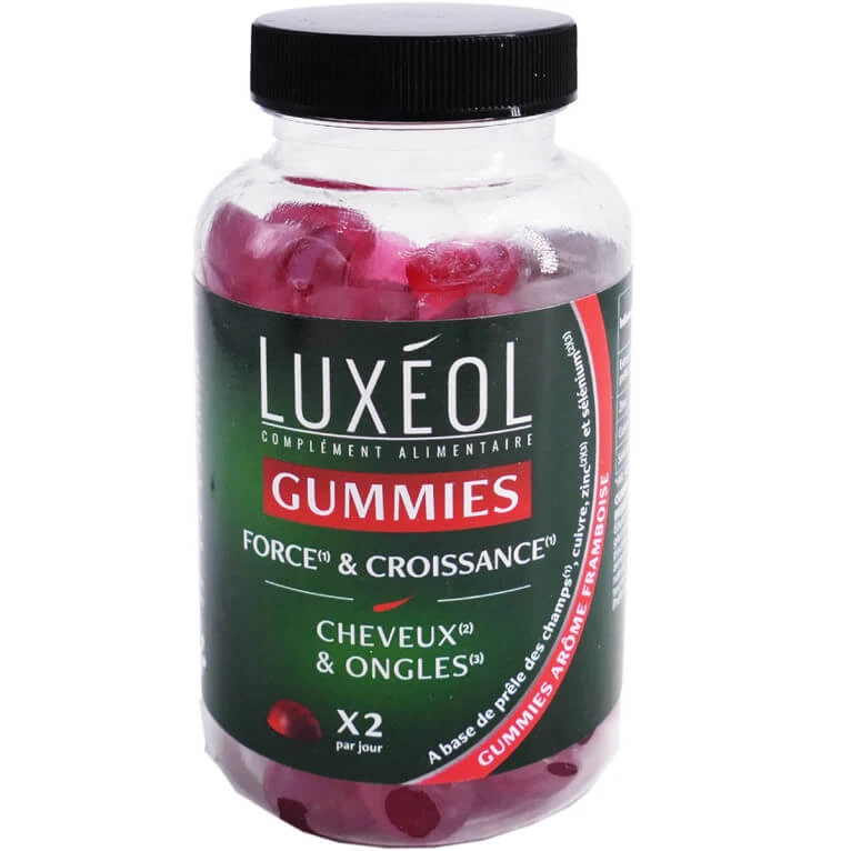 LUXEOL GUMMIES FÜR KRAFT UND WACHSTUM 60 GUMMIES