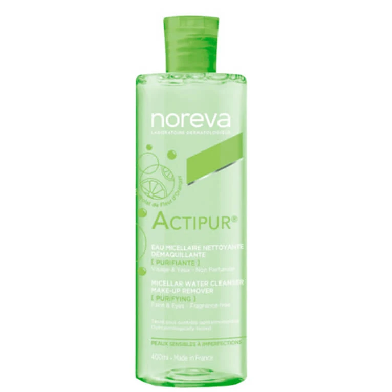 NOREVA ACTIPUR MIZELLENWASSER FÜR GESICHT UND AUGEN 400 ML