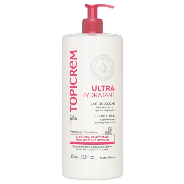 TOPICREM ULTRA-FEUCHTIGKEITSSPENDENDE DUSCHMILCH 1 L