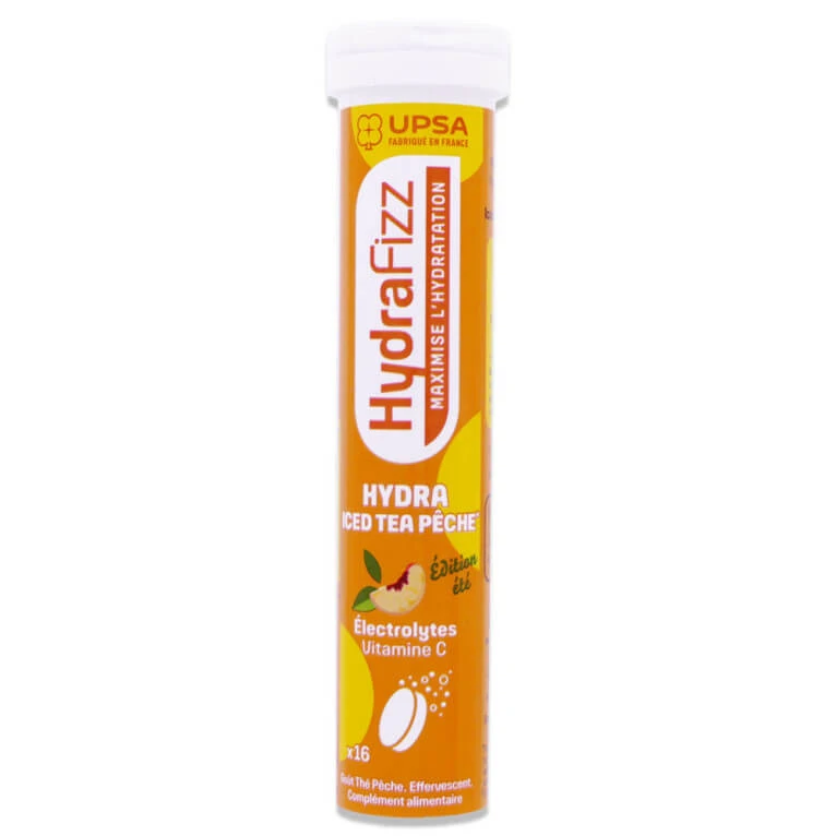 UPSA HYDRAFIZZ HYDRA PFIRSICHGESCHMACK 16 BRAUSETABLETTEN