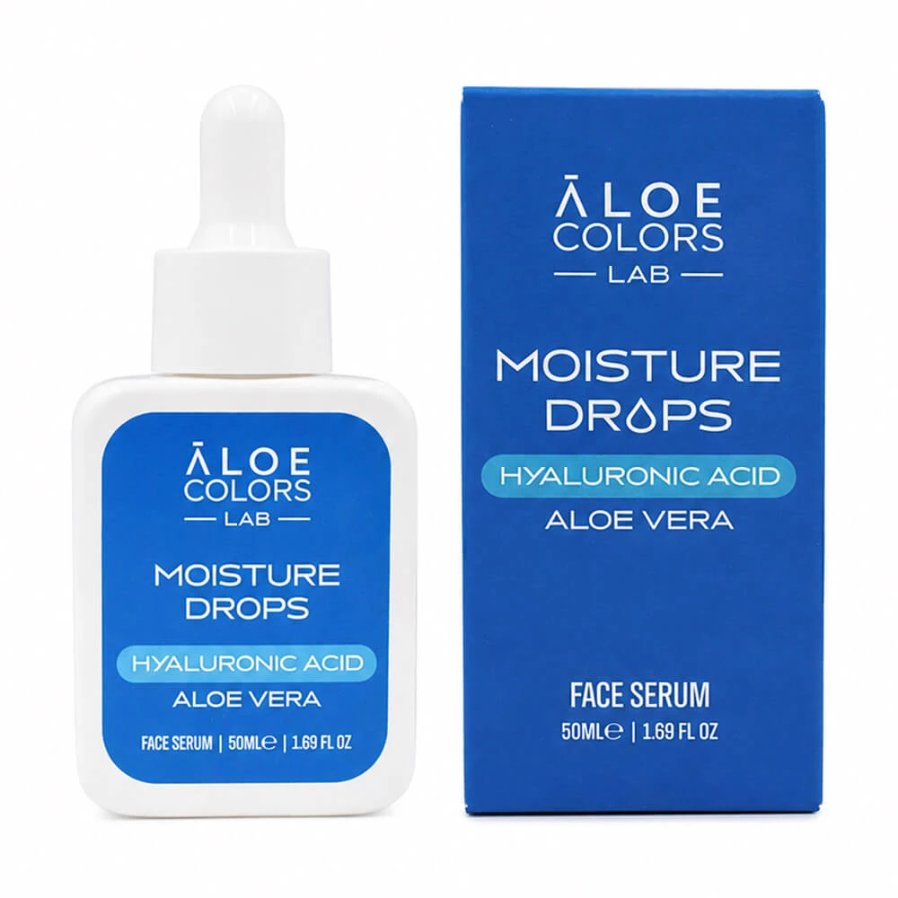 Aloe+ Colors Gesichtsserum Feuchtigkeitstropfen mit Hyaluronsäure 50 ml