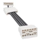 Mobiak Connector for 2 Pressure Therapy Pads with 4 Inlets 0806221