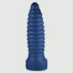 „Your Butt Destroyer“ – Anal-Dildo aus Platin-Silikon, Größe L, 35,5 cm – Blau