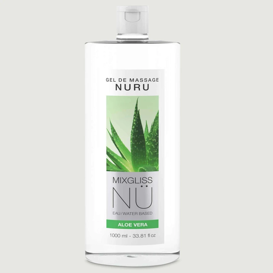 Huile de massage Nuru à l'aloe vera NU - 1 000 ml