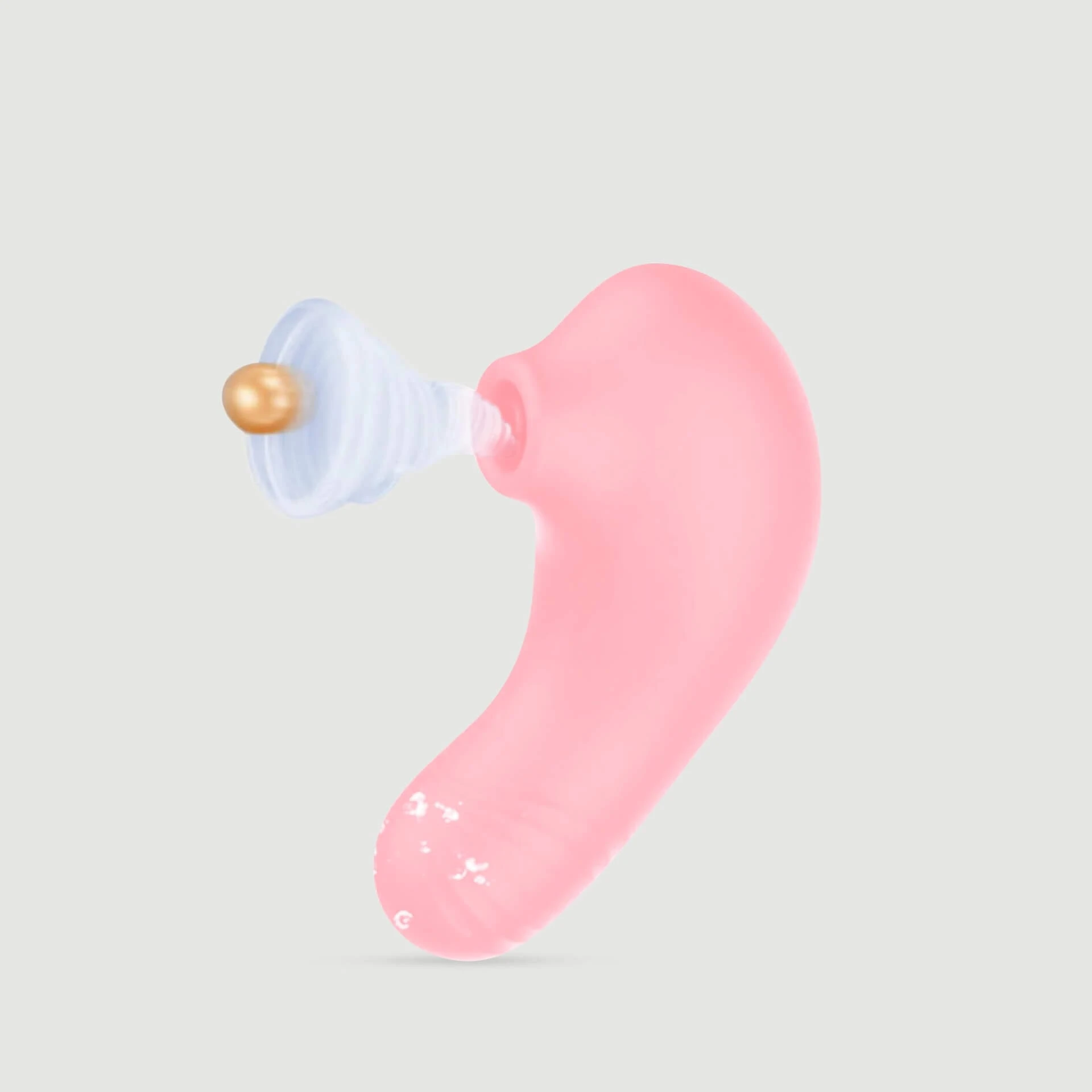 Siris Mini-Klitoris-Saugstimulator mit vibrierender Spitze – Rosa