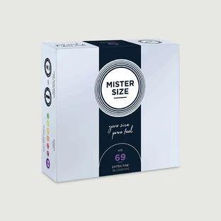 Preservativi Mister Size Pure Feel 69 mm - 36 pezzi
