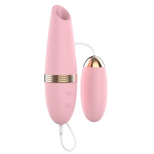 Stimulator cu ventuză pentru clitoris Lilo - Roz