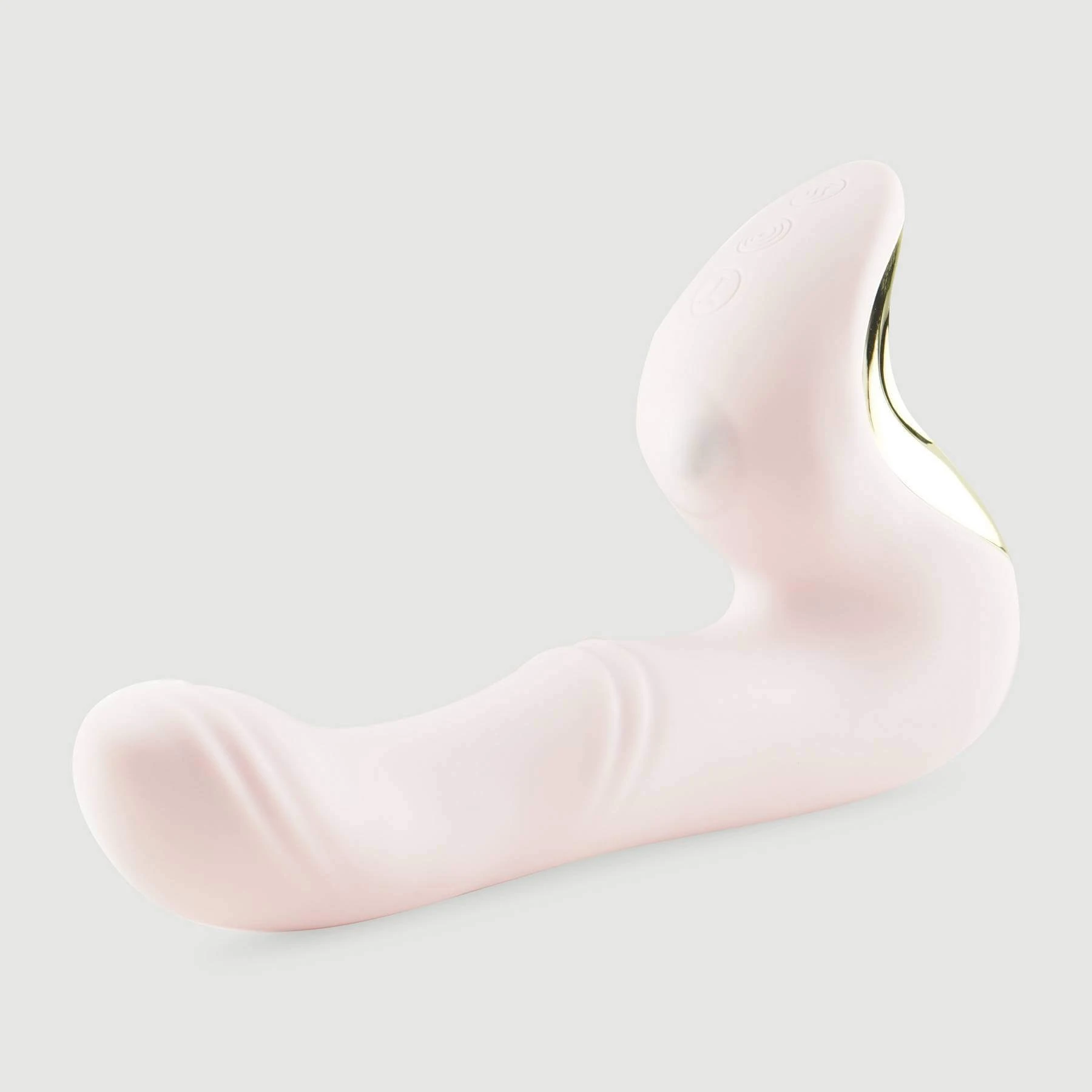 Mein „Clitty Tap“ Silikon-Heiz-Rabbit-Vibrator – Rosa