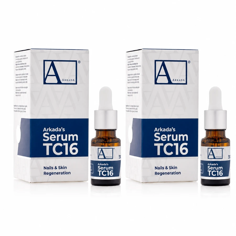 Sérum TC16 d'Arkada : sérum au collagène liquide, 2 x 11 ml