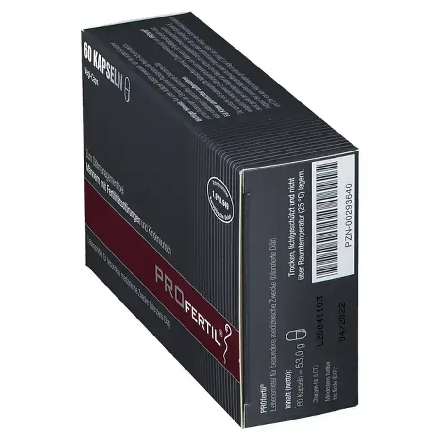 Profertil voor mannen, 2x60 capsules, Lenus Pharma