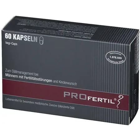 Profertil voor mannen, 2x60 capsules, Lenus Pharma