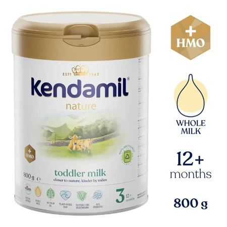 Kendamil Nature 3 HMO+ groeimelk 12+ mnd, 3x800 g