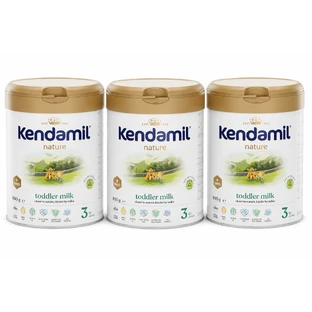 Kendamil Nature 3 HMO+ groeimelk 12+ mnd, 3x800 g