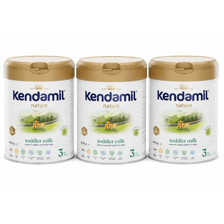 Kendamil Nature 3 HMO+ groeimelk 12+ mnd, 3x800 g