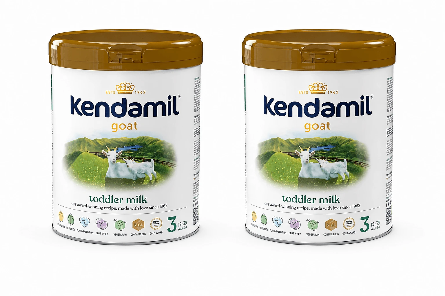 Ziegenmilch für Kleinkinder, 12+ Monate, 2x800 g