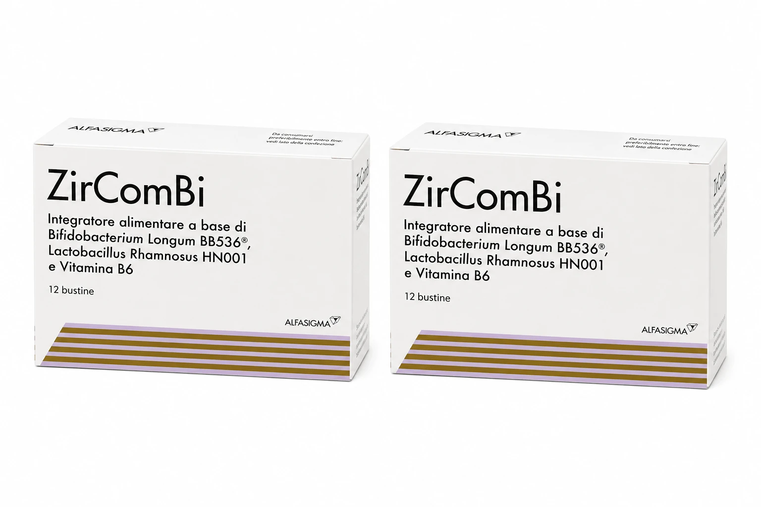 ZirComBi, 2 × 12 Packungen, Alfasigma