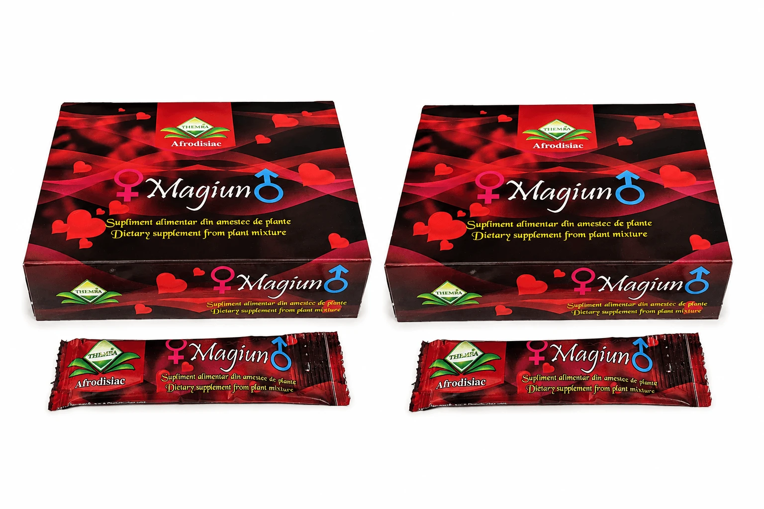 Magiun Natürliches Aphrodisiakum, 2x12 Sachets, Themra
