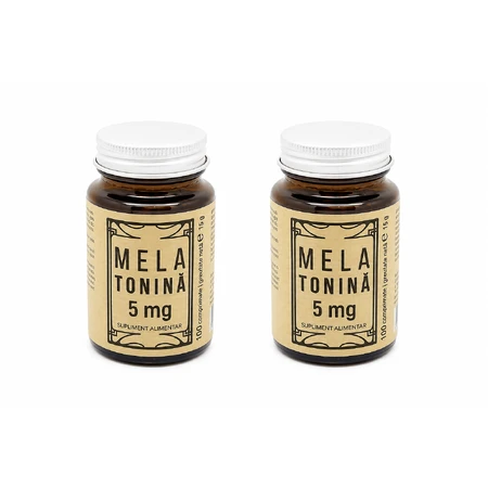 Melatonina 5 mg, 2x100 comprimate, Remedia