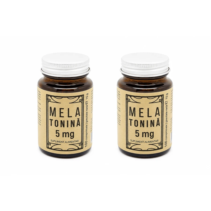 Melatonina 5 mg, 2x100 comprimate, Remedia