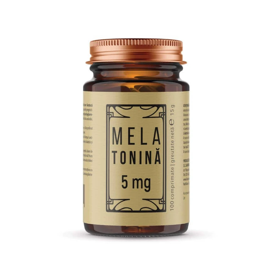 Melatonina 5 mg, 2x100 comprimate, Remedia
