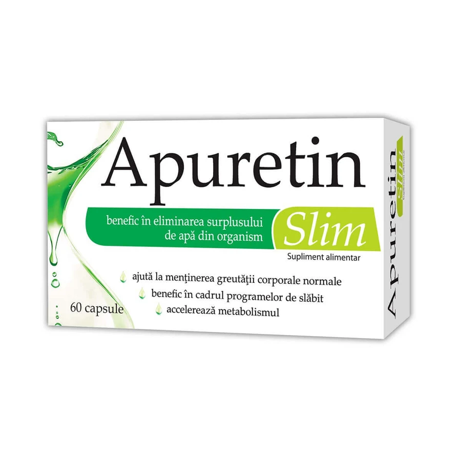 Apuretin Slim, 2x60 capsules, Zdrovit