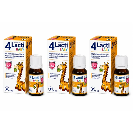 4 lacti baby krople 3x5 ml: ceny i cechy