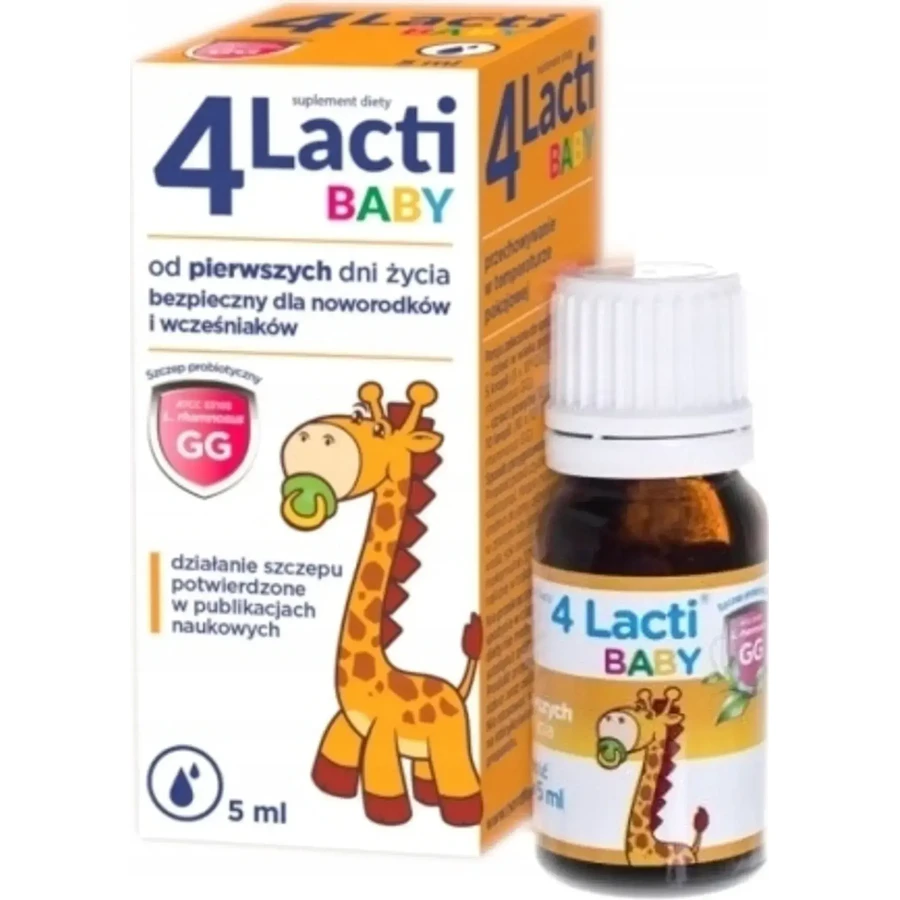 4 lacti baby krople 3x5 ml: ceny i cechy
