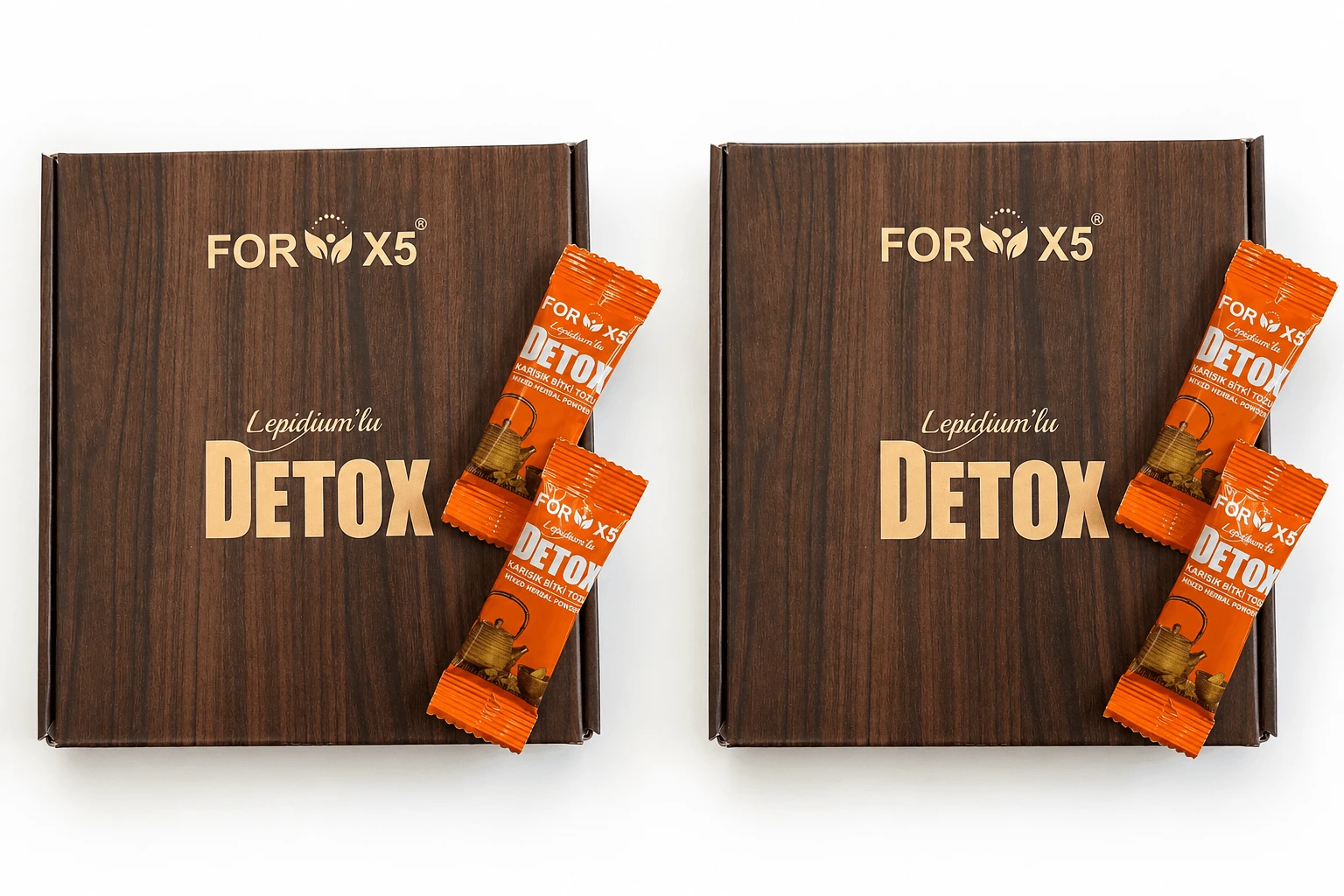 Lepidium'lu DetoxTee zum Abnehmen 60 x 4 g, For X5