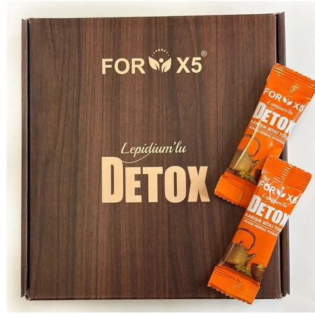 Lepidium'lu Detox slimming tea, 60 sachets x 4 g, For X5