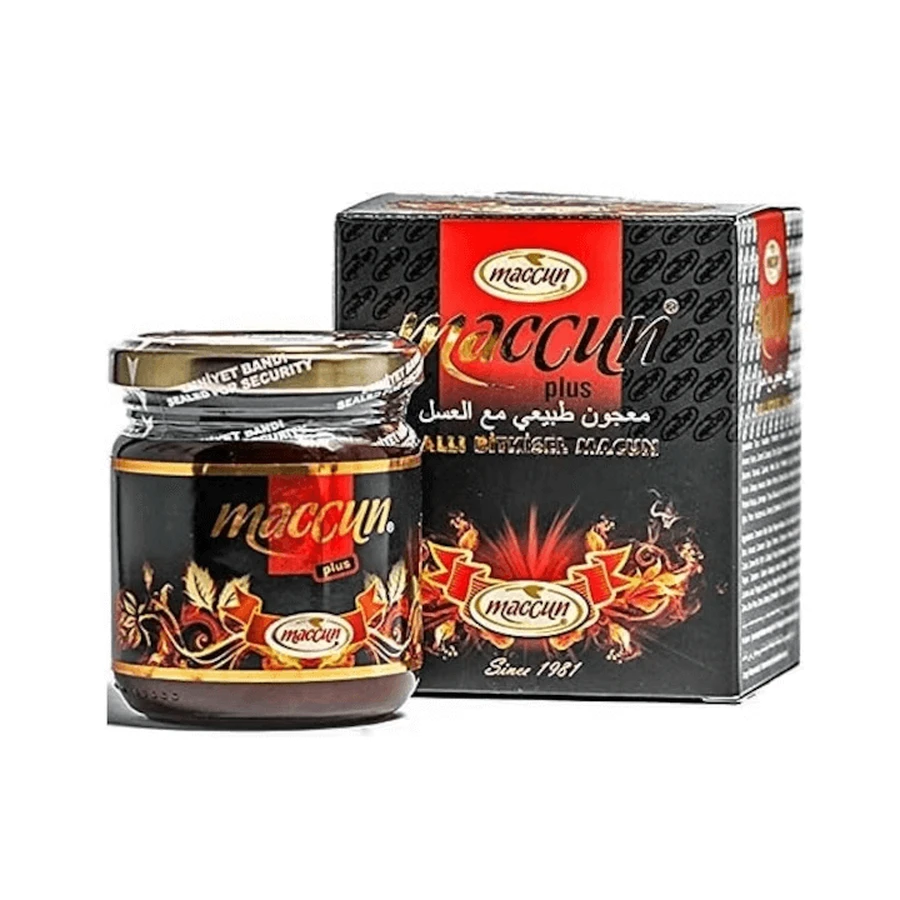 Kräuter-Aphrodisiakum-Potenz-Honigpaste, 3x240 g, Maccun