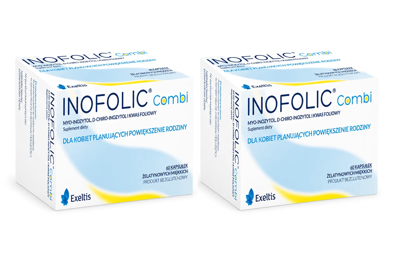 Inofolic Combi, 2x60 Weichkapseln, Exeltis