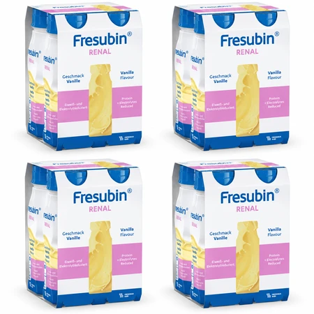 Fresubin Renal, 16 x 200 ml - băutură nutritivă cu aromă de vanilie, Fresenius Kabi