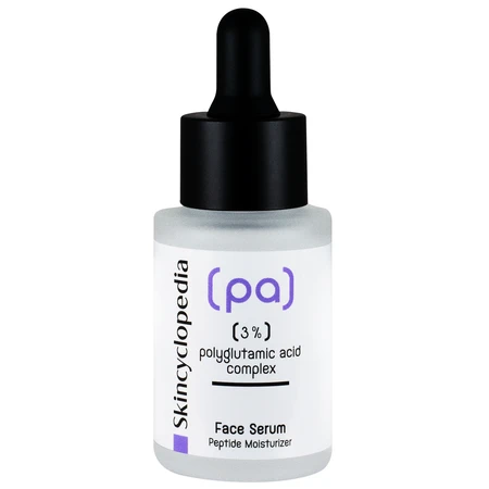 Sérum hydratant au complexe d'acide polyglutamique PA à 3 %, 2 x 30 ml, Skincyclopedia