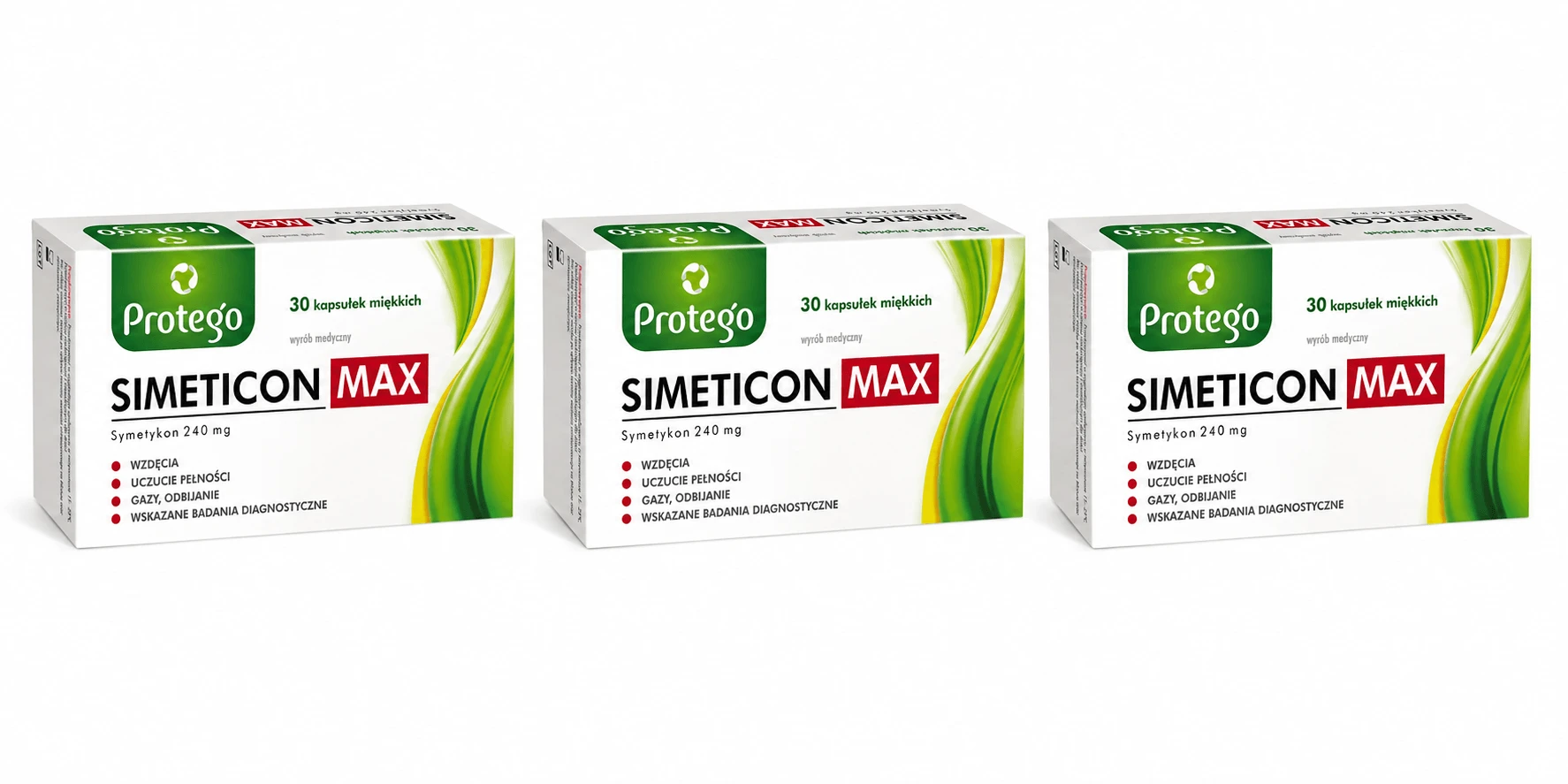 Protego Simeticon Max, 3x30 Kapseln