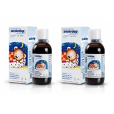 Sciroppo per bambini Ansiodep, 2x150 ml, Dr. Phyto