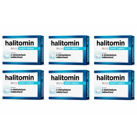 Halitomin, 6x30 Tabletten, Aflofarm