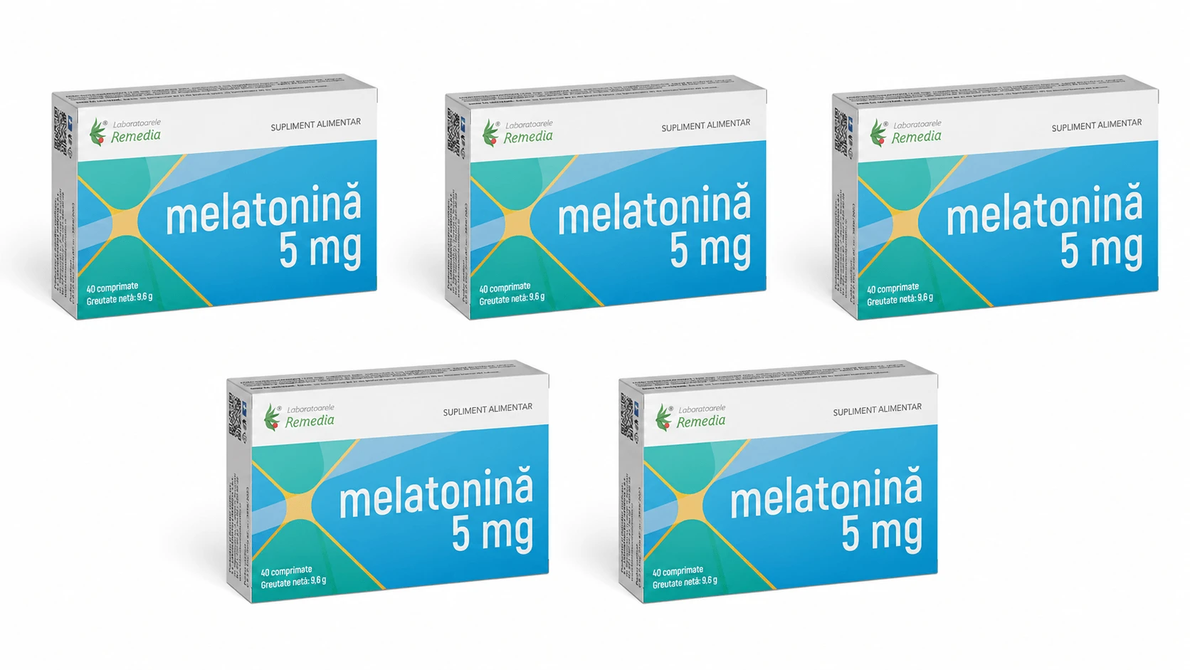 Melatonin, 5 mg, 5x40 Tabletten, Remedia