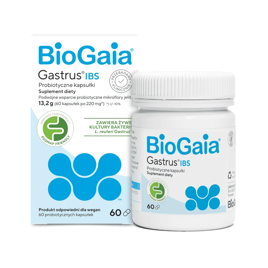 BioGaia Gastrus IBS, 2x60 Kapseln