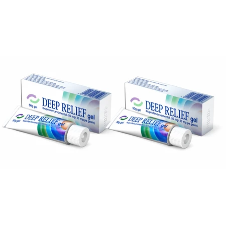 Deep Relief, 2 × 50 g, Mentholatum